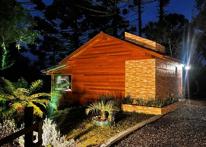 Cabana Rural Alpen Ville Com Hidromassagem - Cozinha Completa